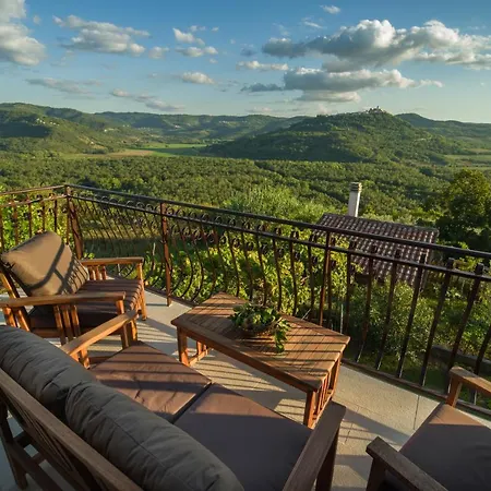 Motovun Bellevue - Amazing View, Comfortable Livade Exterior photo